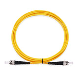 ST/UPC to ST/UPC Fiber Optic Cable Jumper Optical Patch Cord Simplex Single-Mode 9/125 ST-ST